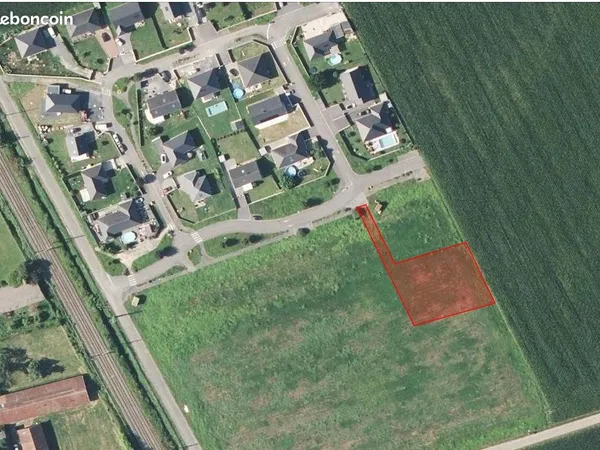 Terrain constructible avec permis de construire accordé - projet prêt à démarrer