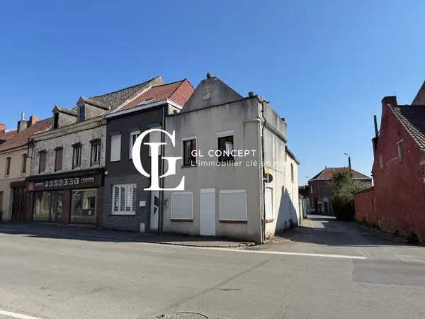 Maison semi individuelle en centre ville