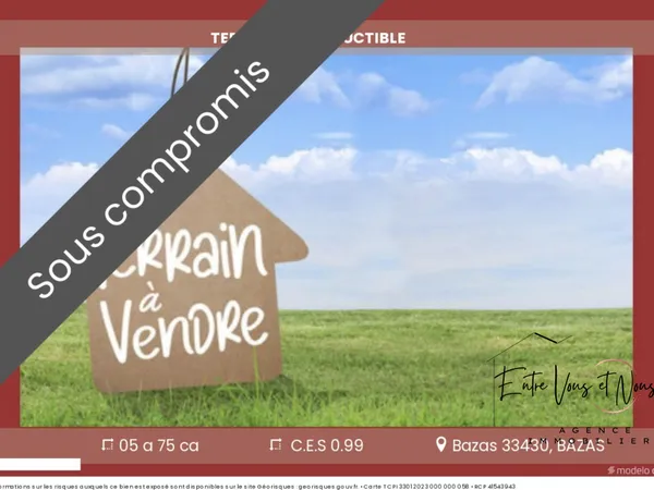 Terrain en individuel 575 m²