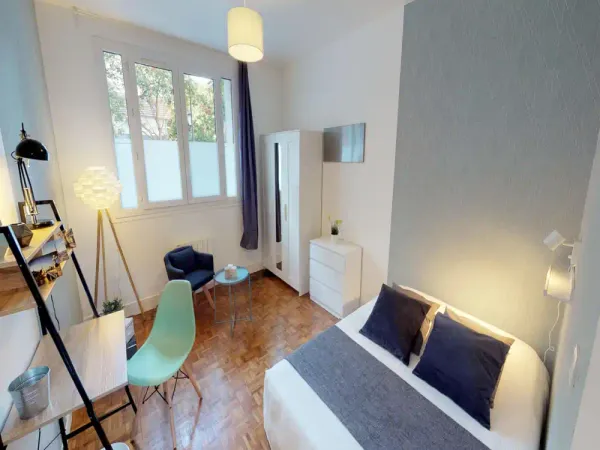 Chambre dans colocation meublée au coeur de Boulogne Billancourt