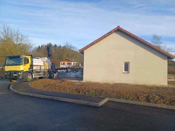 Terrain a bâtir avec permis de construire