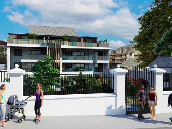Hyper Centre ST DENIS - A livrer joli T2 avec jardin de 20 m²