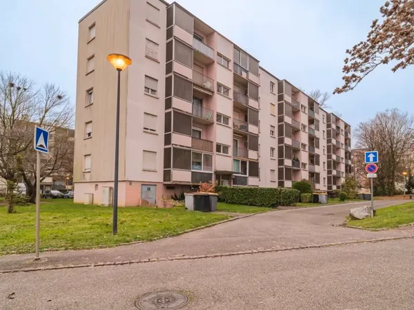 Appartement F3 de 57 m² avec deux balcons - Mulhouse
