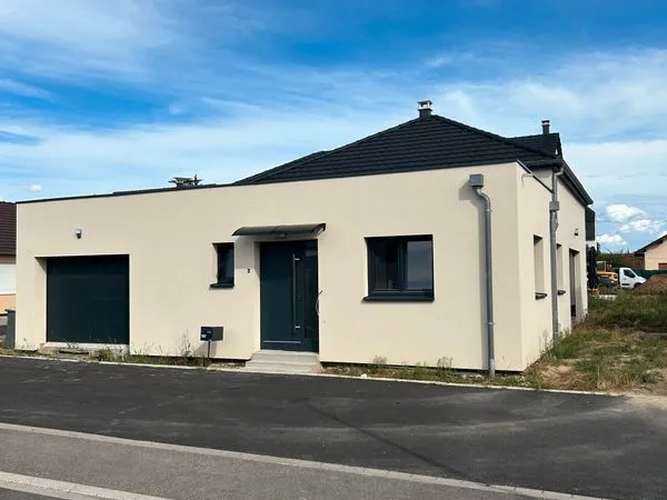 Maison de plain-pied neuve de 114m2