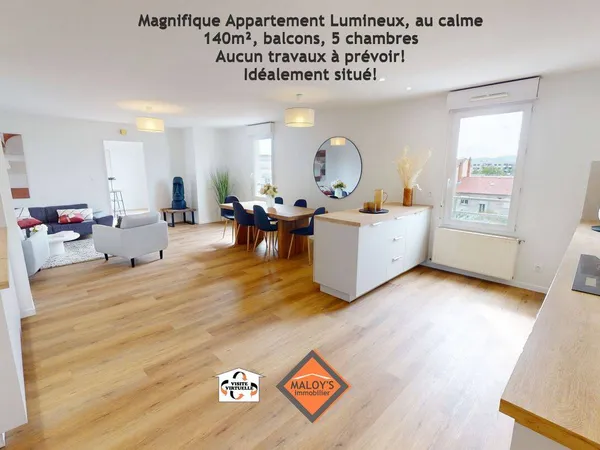 Appartement 7 pièces 140 m²
