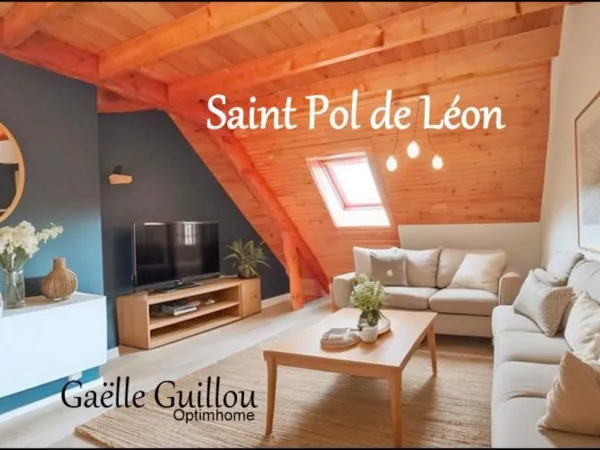 Charmant appartement 2 pièces au coeur de Saint pol de Léon