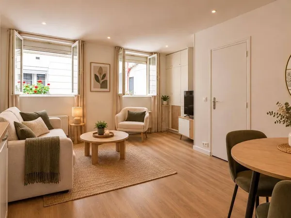 Studio 1 pièce 21 m²