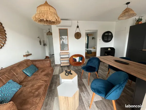 Appartement entre mer et forêt 40m²