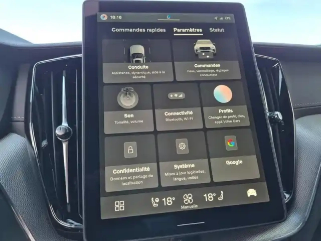 Volvo Xc60 t6 hybride rechargeable 335ch black edition geartronic 8 awd — photo 12