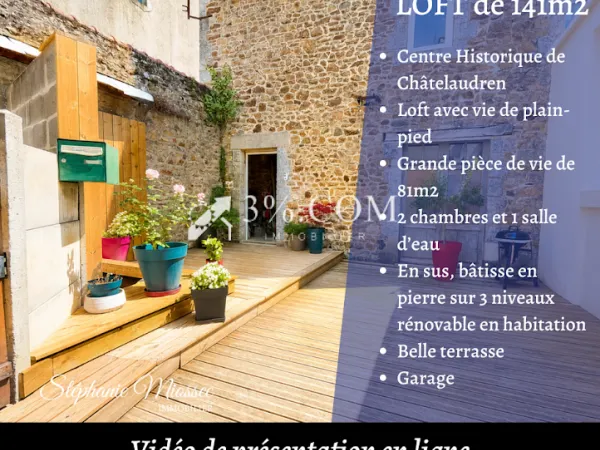 Maison 3 pièces 141 m²