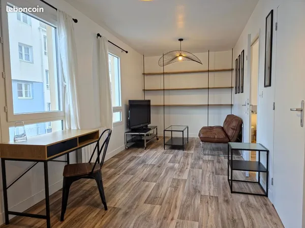 À louer : Charmant T2 meublé de 40 m² - Rénové et lumineux - Cherbourg/Maupas