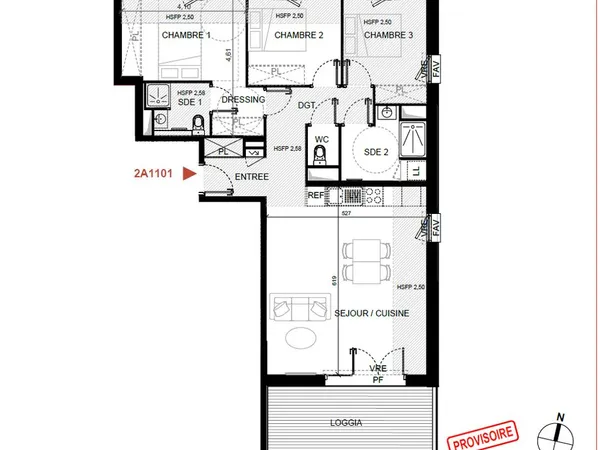T4 Compans-Caffarelli avec vue dégagée sur Toulouse - 86 m², parking sous-sol et climatisation