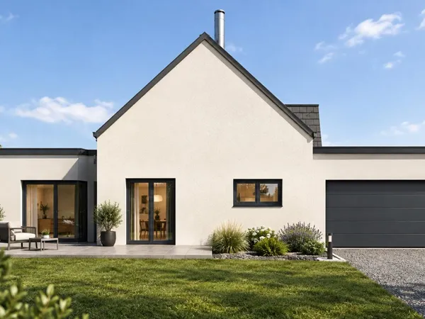 Terrain + maison 121 m²