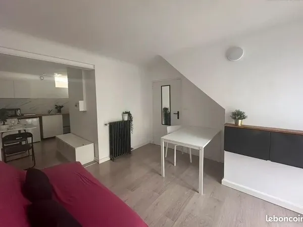 Studio Meublé donnant sur Jardin