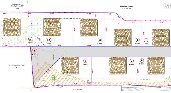Terrain 414 m² Yerville
