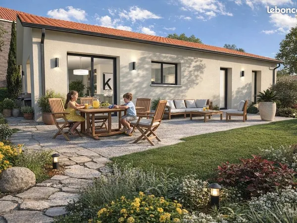 Projet de construction d'une maison 89 m² avec terrain à ANDREZIEUX-BOUTHEON (42)