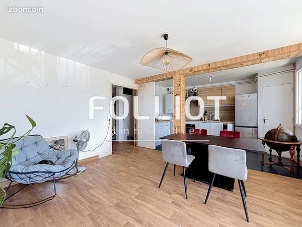 Appartement 4 pièces 66 m²