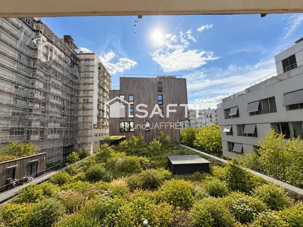 75015, RUE DES ENTREPRENEURS - 2 PIÈCES LUMINEUX AVEC BALCON ET VUE DÉGAGÉE