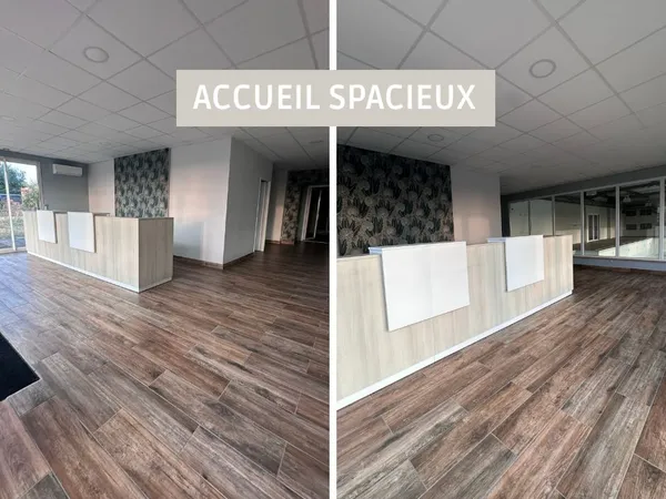 Grand local commercial avec terrain - lugon-et-l'île-du-carnay