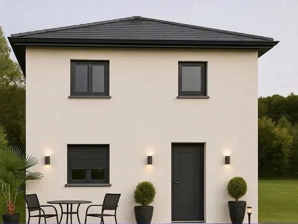 38110 Saint Didier de la tour, à vendre une maison de plain pied de 68m2 ( 2 chambres ) sur 505m2 de