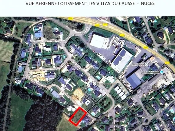 A 15 min de Rodez, Terrain à batir de 806m²