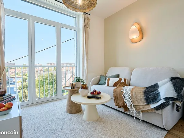 T2 meublé 25 m², 1 à 10 mois, tout inclus