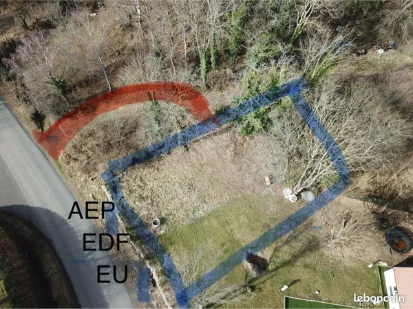 Vend terrain constructible