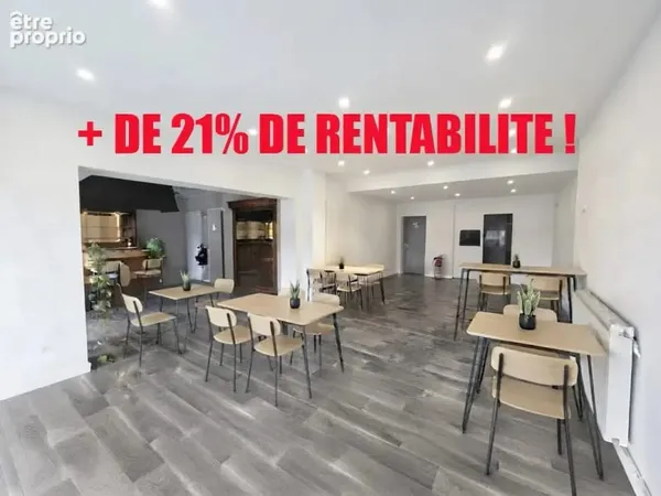 Immeuble mixte A SAISIR - Rentabilité EXCEPTIONELLE entre 18% ET + DE 21% !!!