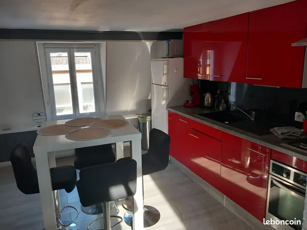 Appartement meublé 33 m² - Hypercentre Saint-Omer - Eau, gaz et électricité compris