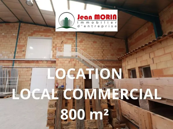 Local commercial 800 m²