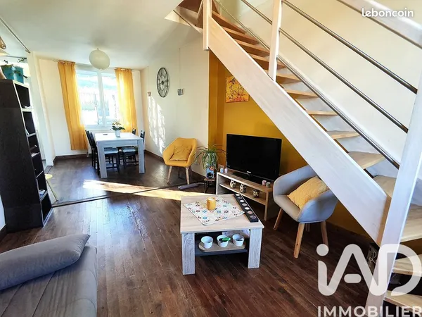 Maison 2 pièces 52 m²