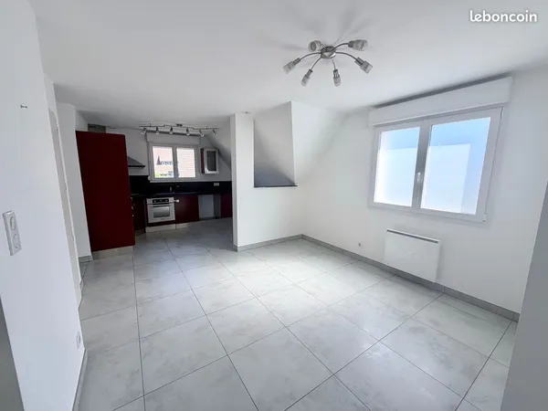 Wittenheim, duplex jardin F5 dans maison avec parkings