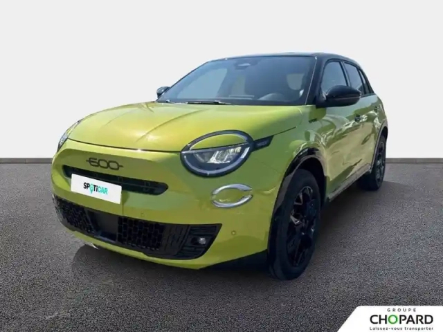 Fiat 600 t-gen 3 1.2 hybrid 145ch edct6