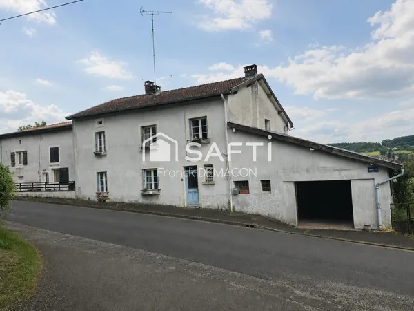 Maison 172 m², 5 chambres, garage, atelier, jardin