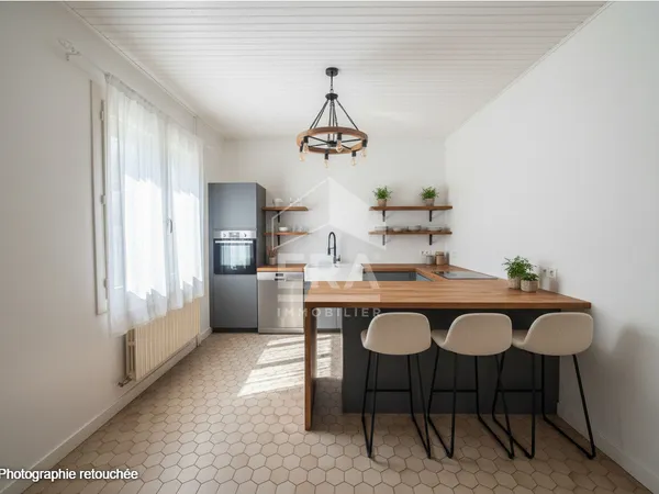 A Magné, belle maison familiale de 133 m² sur terrain clos et arboré