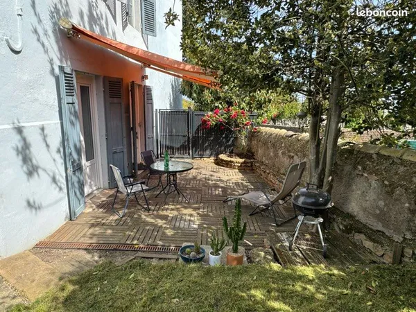Appartement T2 bis + jardin