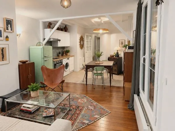PARIS 12e - Reuilly-Diderot - 2 pièces 41,32 m² - Dernier étage - Refait à neuf