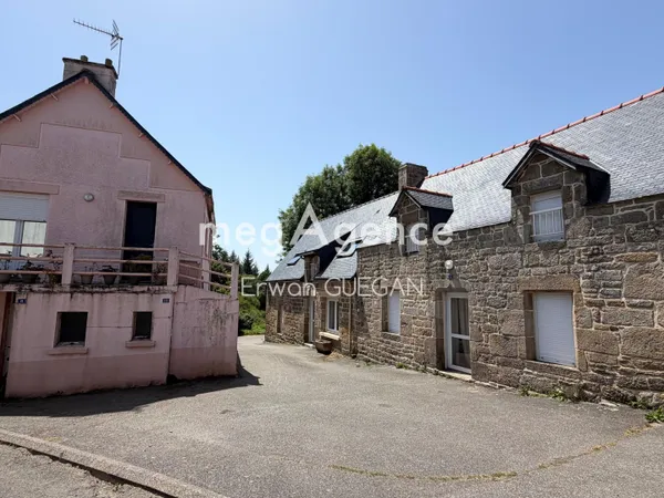 Longère et maison avec rapport locatif