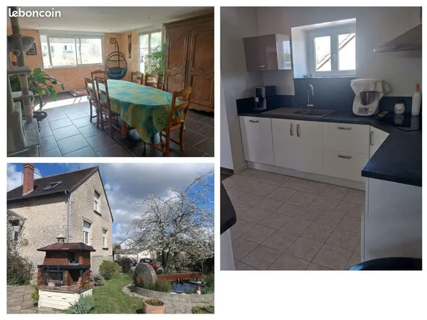 Maison F5 + locatif St Germain du Corbeis