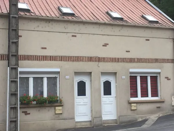 Maison 3 chambres aves terrain