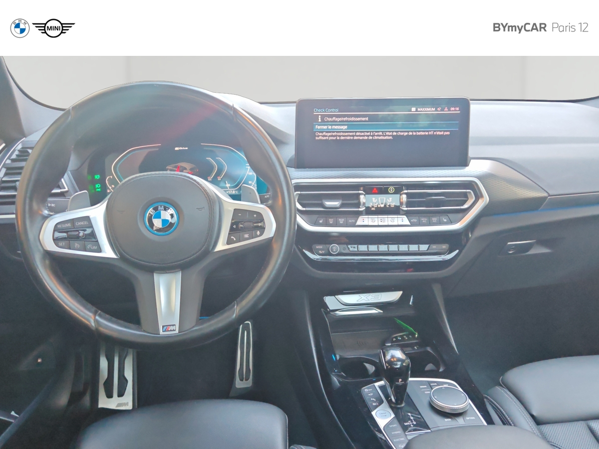 BMW X3 xDrive 30e 292ch BVA8 — photo 9