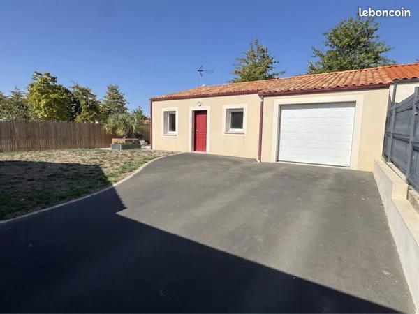 Maison meublée 70 m² - La Roche-sur-Yon - Quartier : Maison neuve des Landes - Adaptée PMR - Proche 