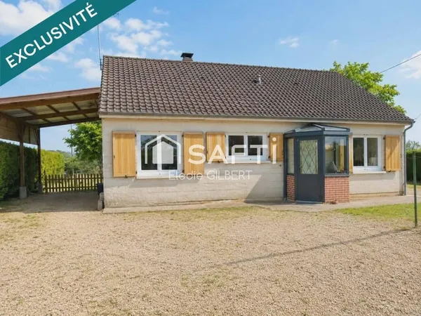 Maison de plain-pied 4 pièces 100 m²