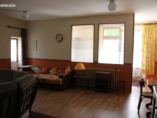 Grand meublé 2 pièces 70 m² avec jardin