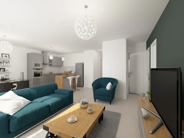 Maison neuve 3 pièces 66 m²
