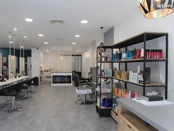 Fond Salon de coiffure