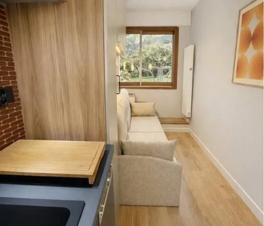 Studio 1 pièce 11 m²