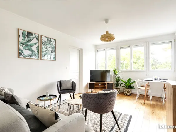 2 chambres disponibles en colocation meublée à Rennes - 468 CC - Ménage inclus