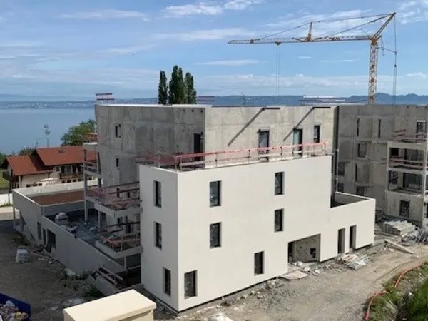 Appartement à vendre 4 pièces Attique Traversant avec Vue Imprenable sur le Lac Léman EVIAN LES BAIN