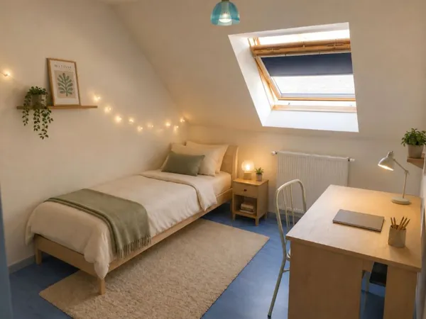 Chambre de 10m2 à louer sur Trélazé